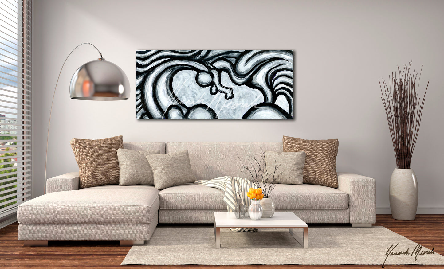 "Black White Horse Spirit"