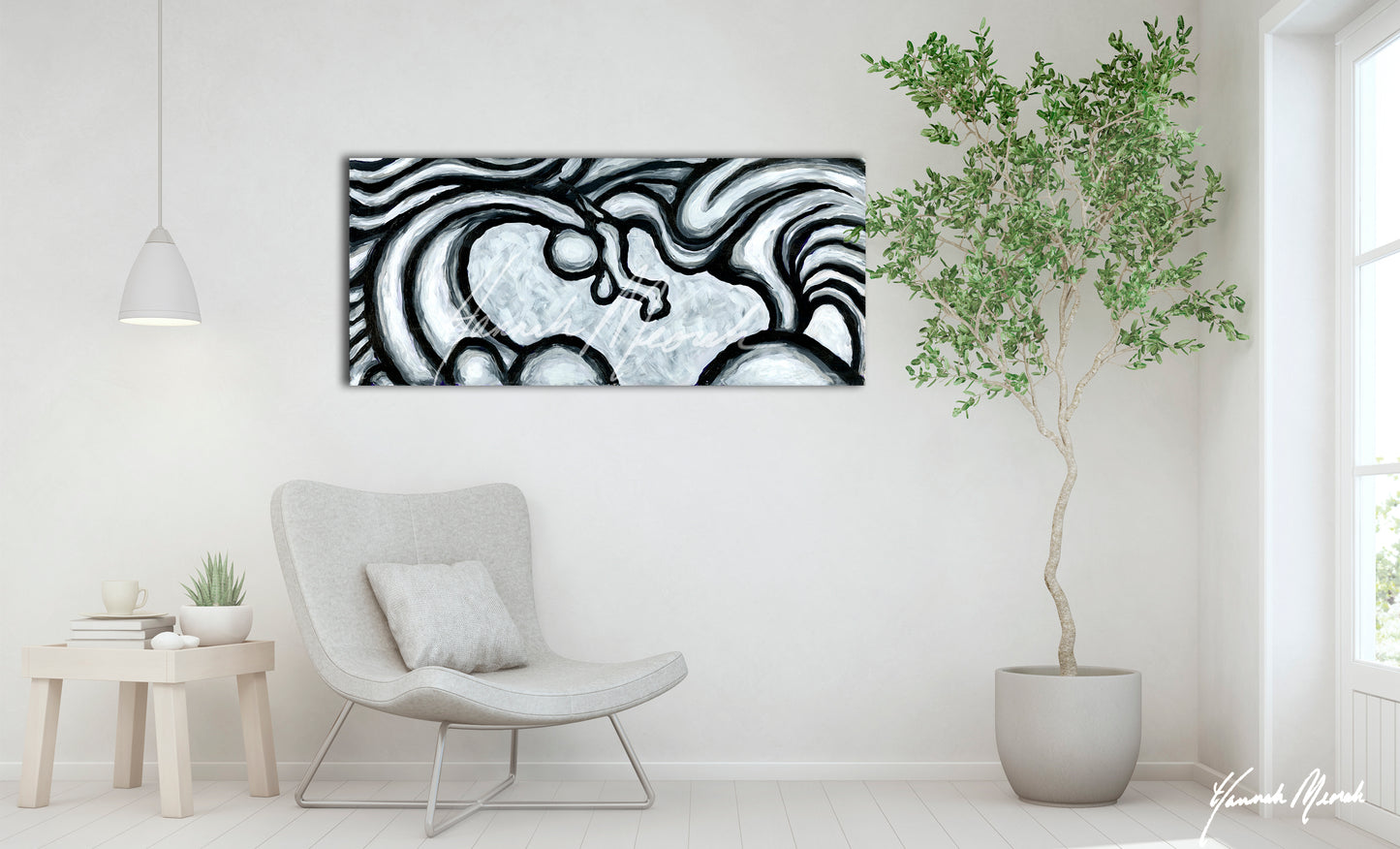 "Black White Horse Spirit"